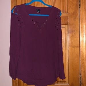 Torrid Long Sleeve top size 1X